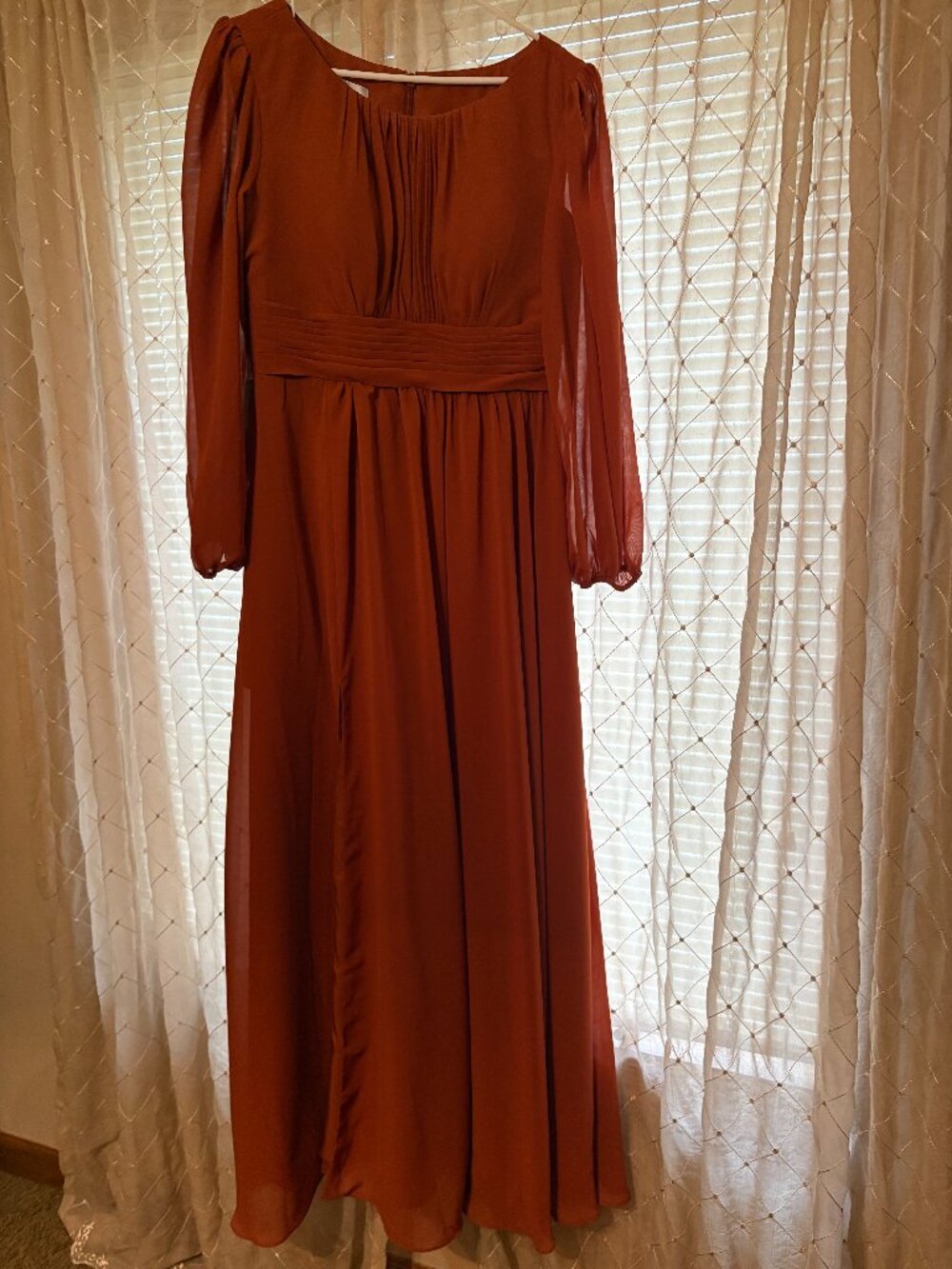 Formal Maxi, Burnt Orange, Size 14 from Lavetir
